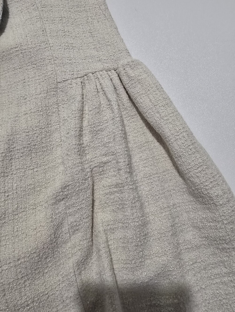 Sandro Seville Dress A-line Short Sleeves Collar Size M - Picture 8 of 16